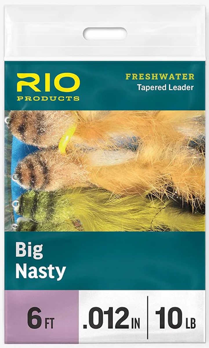 Rio Big Nasty 6 ft Tapered Big Streamer Leader Bas de ligne