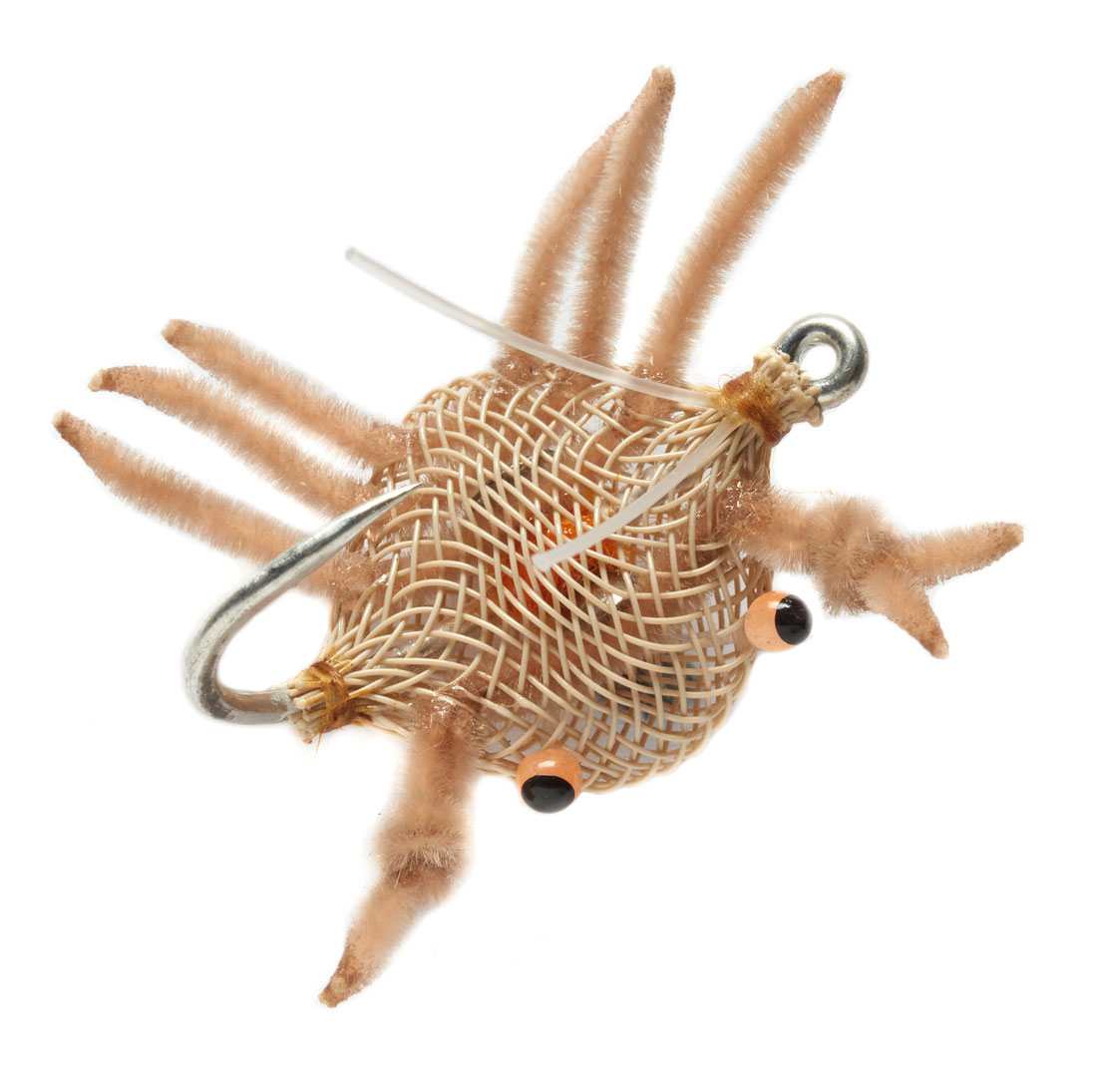 Fulling Mill mouche d'eau salée - Flexo Crab Weedless tan