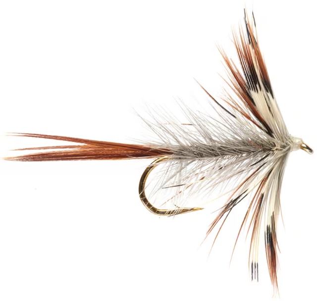 Fulling Mill Tactical Dry Flies Buckey's Lovechild Mouche sèche Barbless