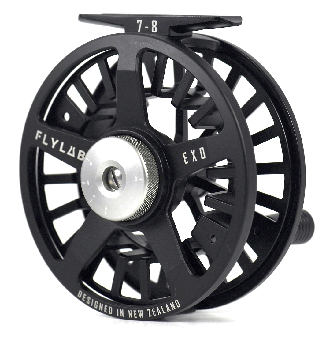 FlyLab Exo Reel - Black - Moulinets de mouche