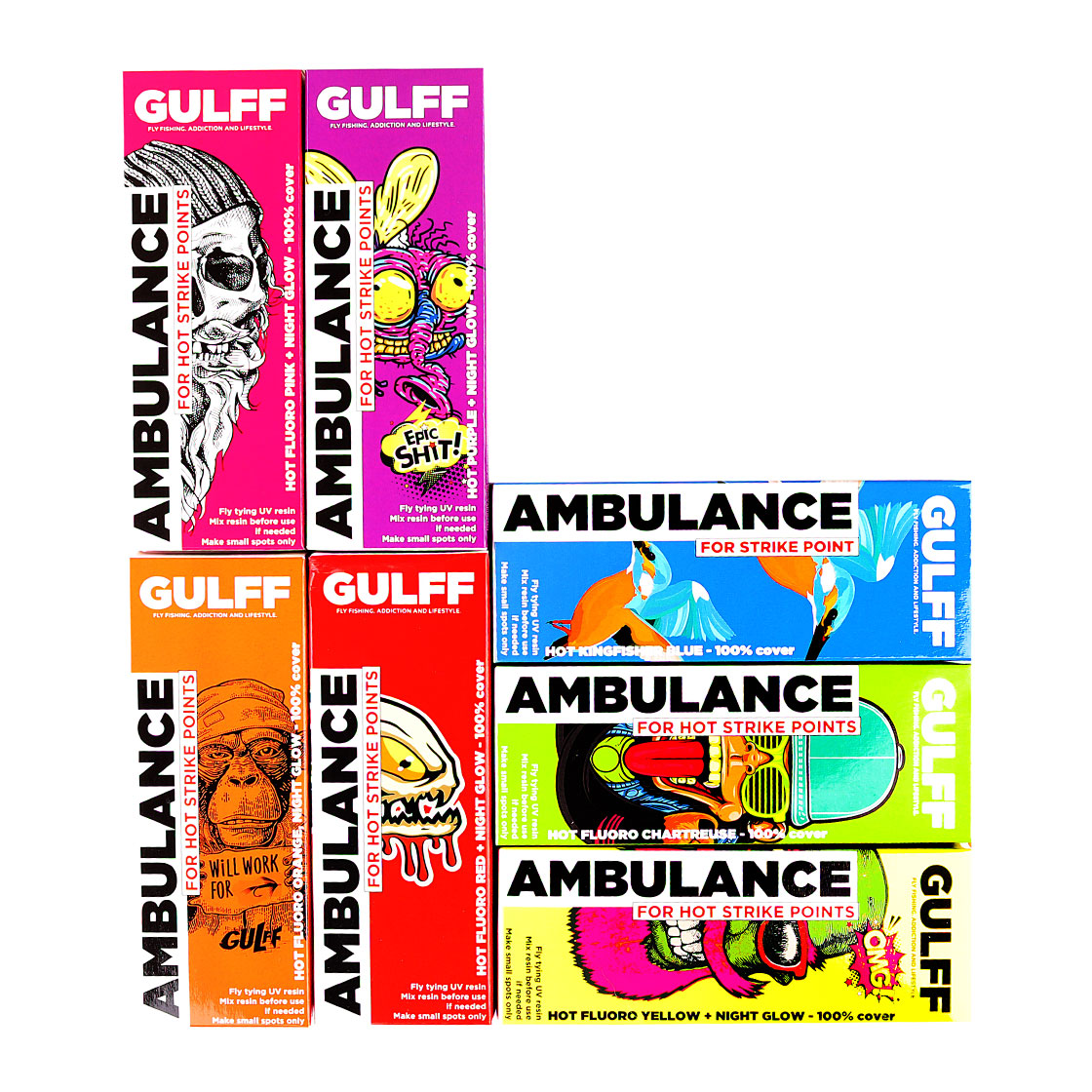 Gulff Ambulance Color Résine UV