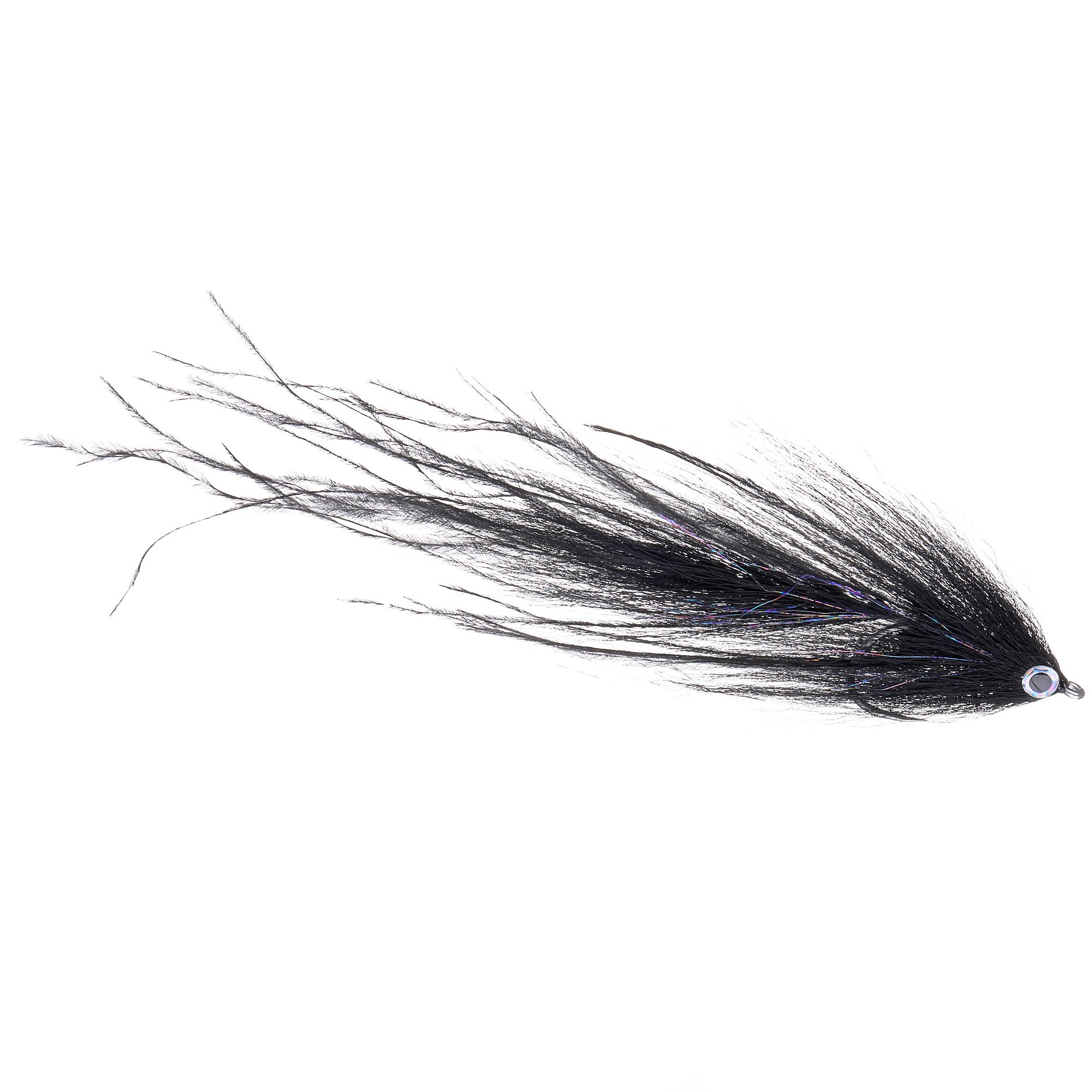 Superflies Beast Fly GT Black AHREX SA290 #8/0 Mouche d'eau salée