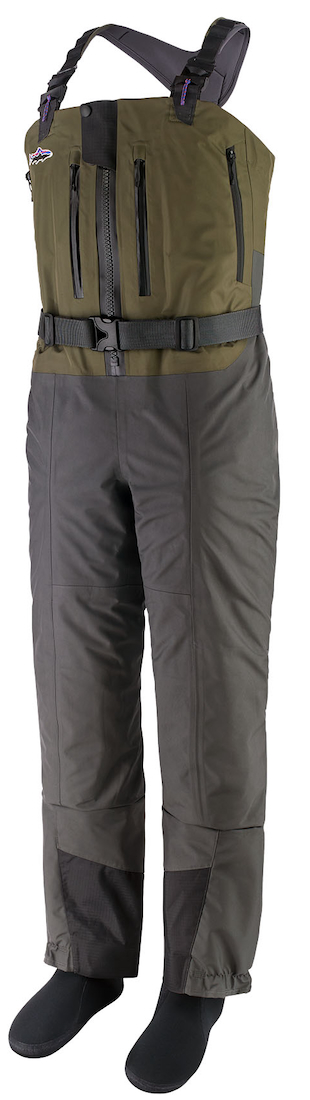 Patagonia W's Swiftcurrent Expedition Zip Front Cuissardes avec fermeture éclair BSNG - Basin Green