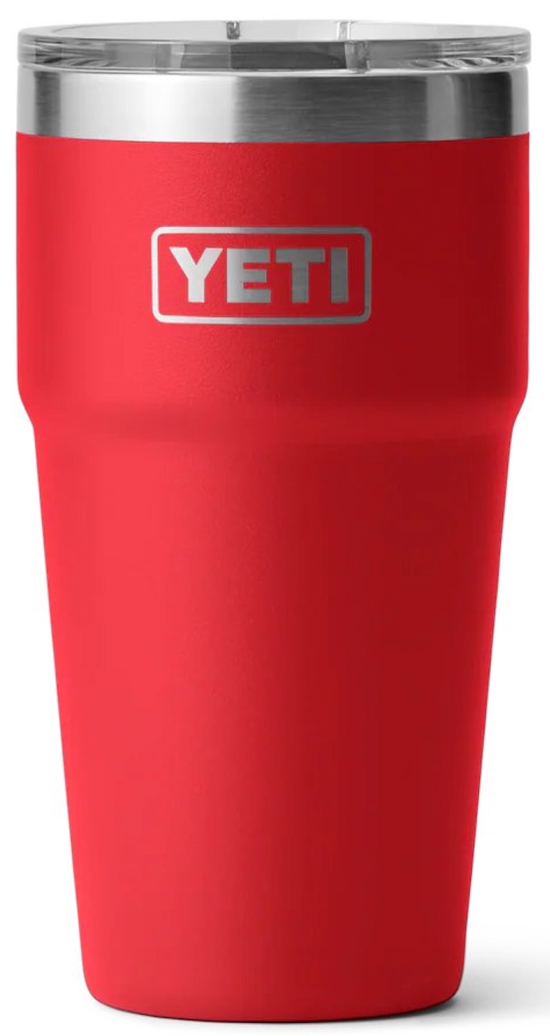 Yeti Single 20 oz (592 ml) Stackable Cup rescue red
