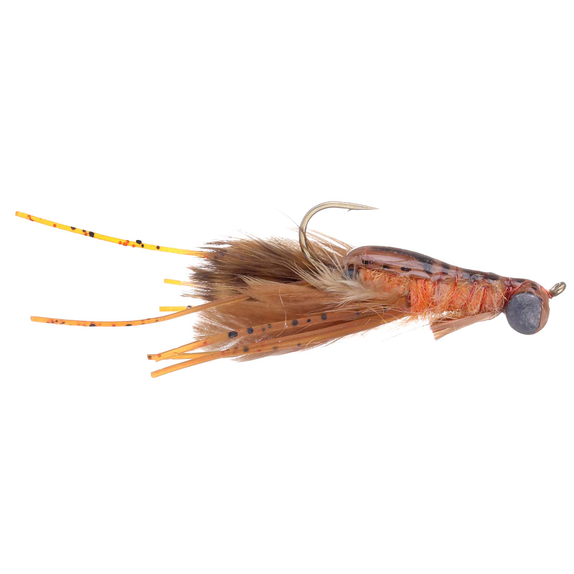 Umpqua Streamer Hada's Creek Crawler Orange sale #4