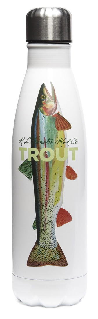Winston Trout Steel Water Bottles bouteille blanche