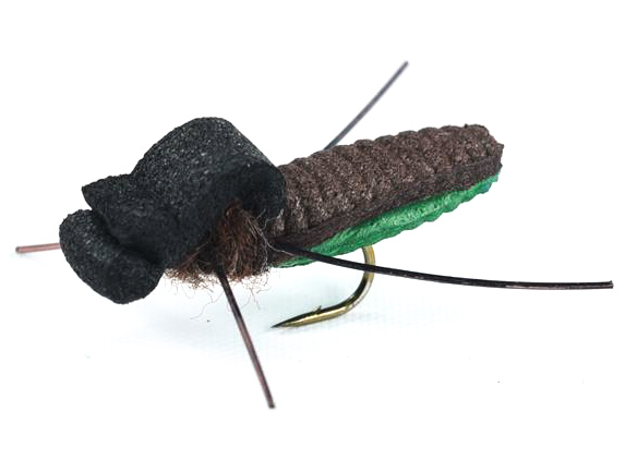 Guideline Mouche sèche - F-ismo green-grey