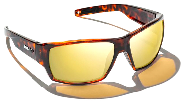 Bajio Lunettes polarisantes Vega - Dark Tort Matte (Yellow Mirror Glass)