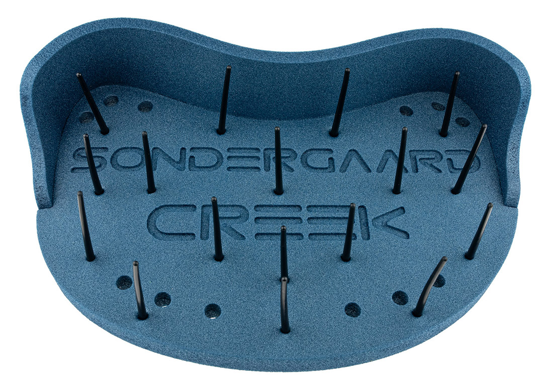 Sondergaard panier à lignes Creek Stripping Basket blue