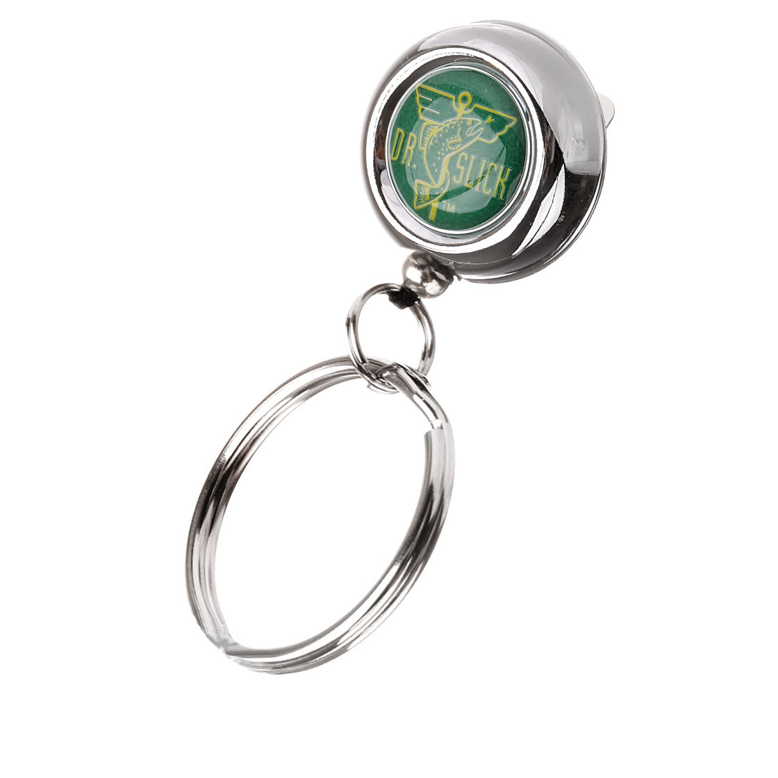 Dr. Slick Clip-On-Reel Steel Cord O Ring Zinger argent