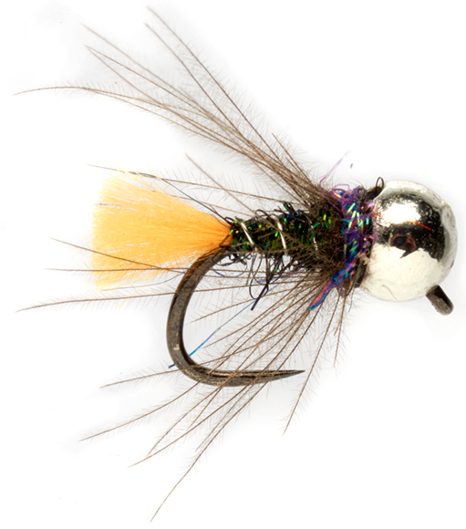 Fulling Mill Nymphes en tungstène - Micro Orange Tag Barbless