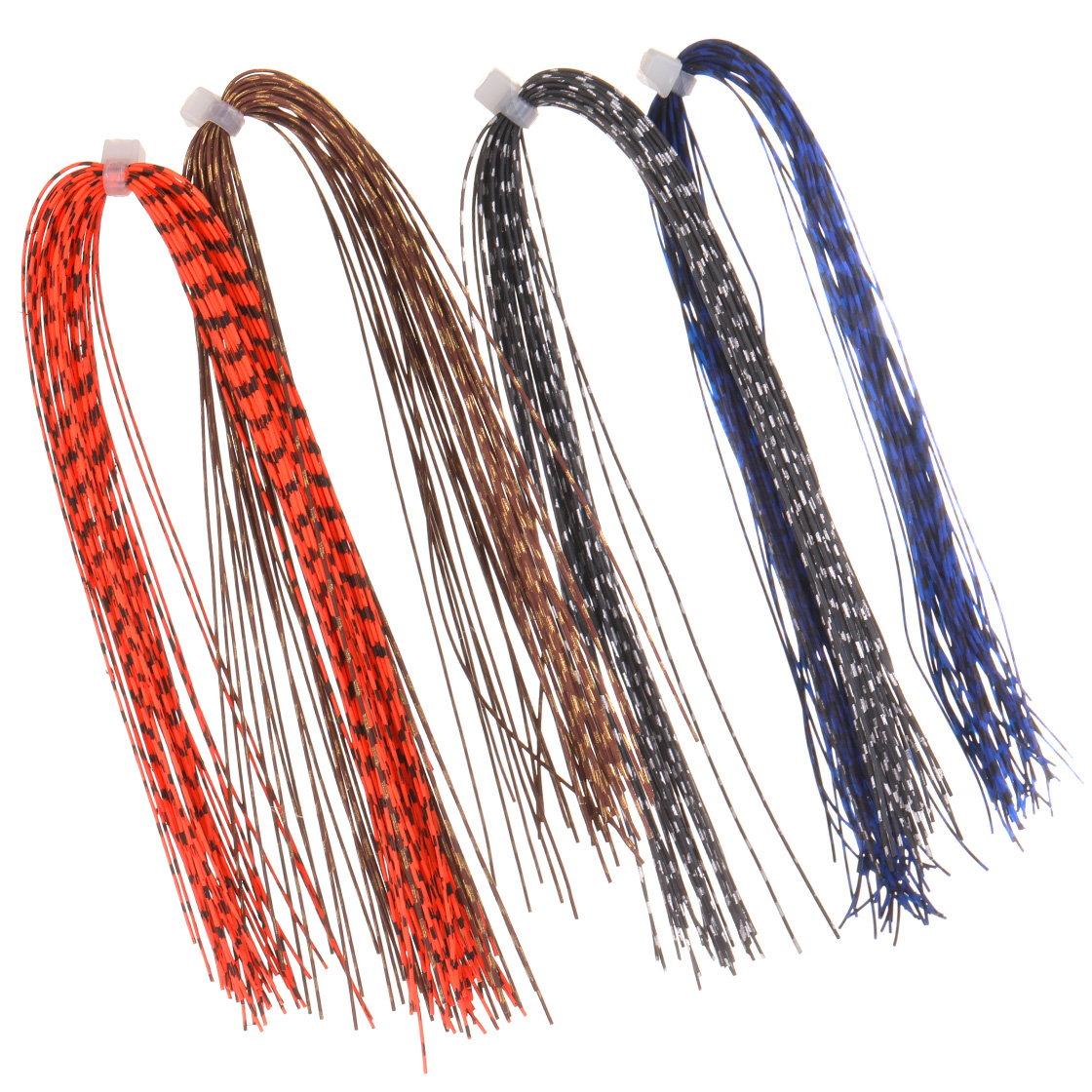 Fishient H2O - Barred Micro Rubberlegs - parfait pour les streamers et les nymphes
