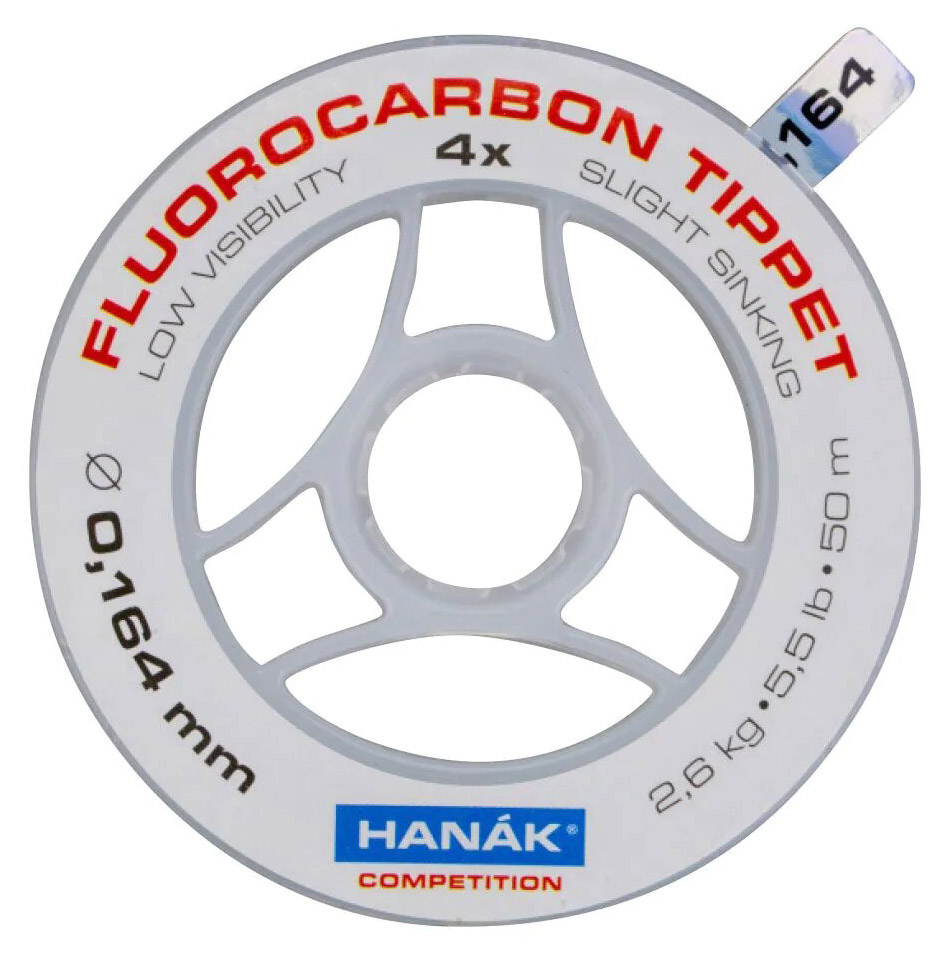 Hanak Fluorocarbone Tippet 50 m de bas de ligne
