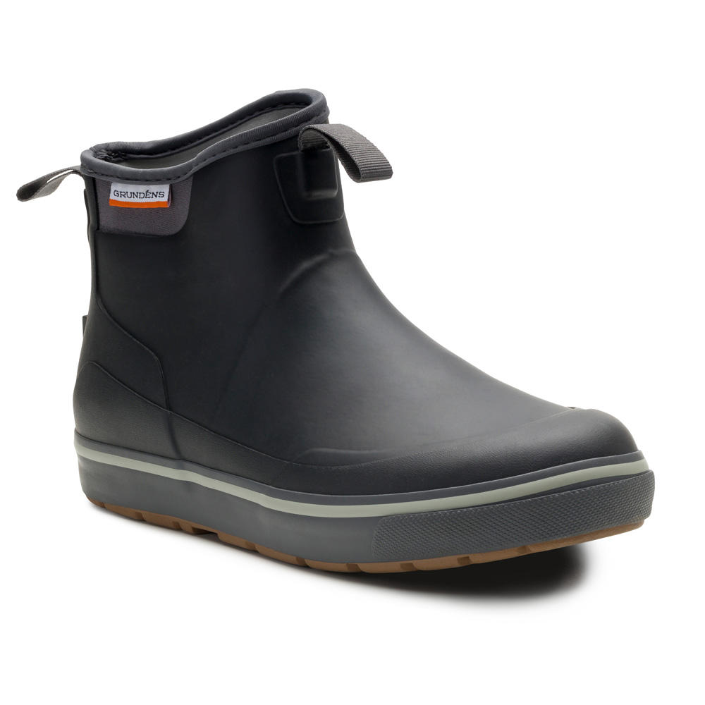 Grundéns Deck-Boss Ankle Boot bottes en caoutchouc courtes black