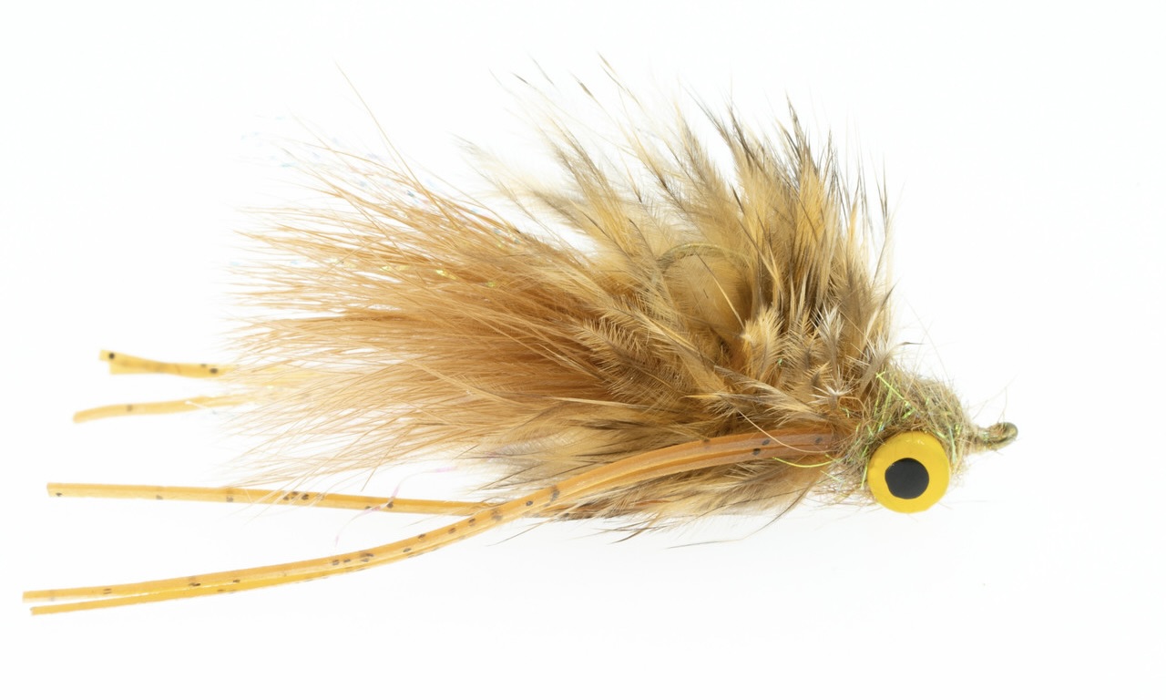 Umpqua Streamer Super Bugger Tan #6