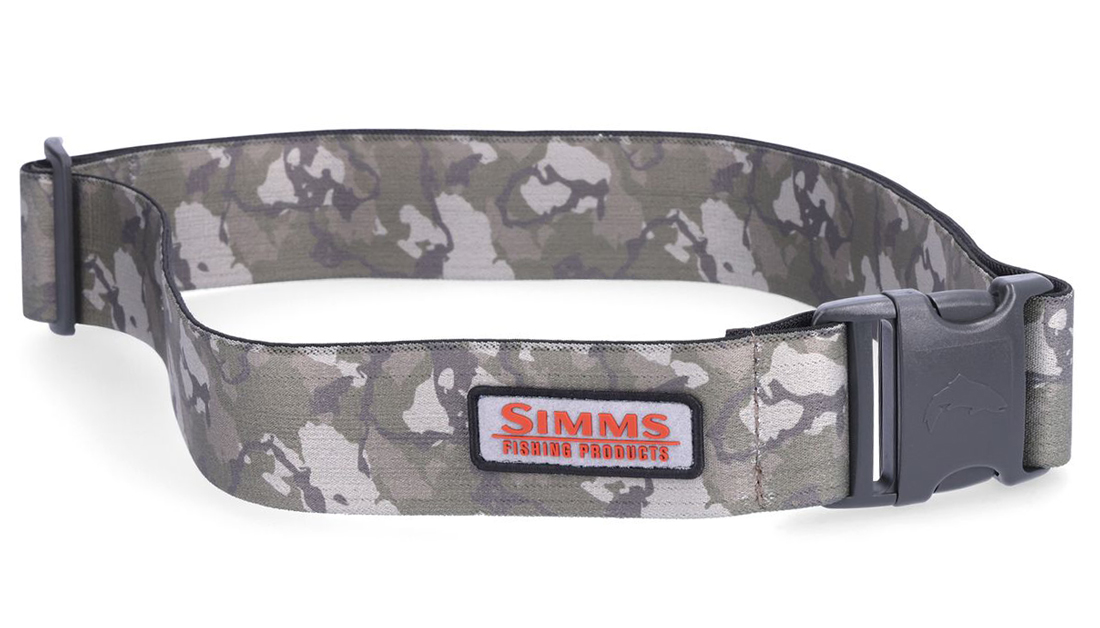 Simms Wading Belt ceinture de wading regiment camo olive drab