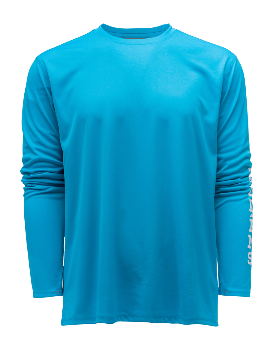 Grundéns Tough Sun Crew Shirt UPF 50+ protection solaire azur