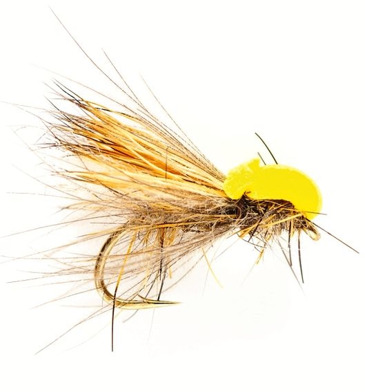 Fulling Mill Balloon Caddis Tan #12 Mouche sèche