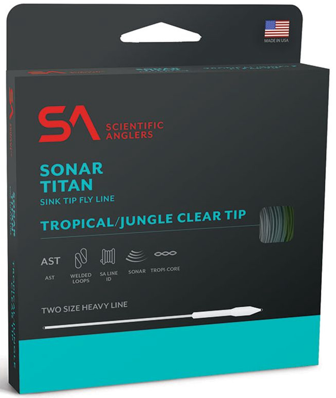 Scientific Anglers Sonar Titan Tropical Clear Tip ligne à mouche