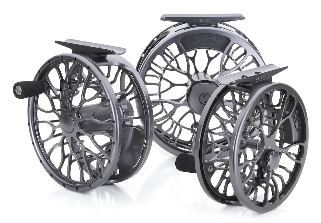 Vision XO moulinets de mouche titane