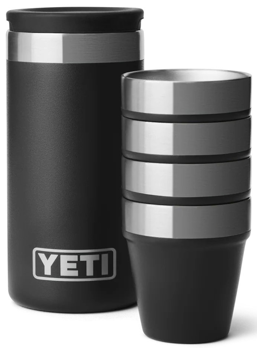 Yeti Rambler Shot Glasses black