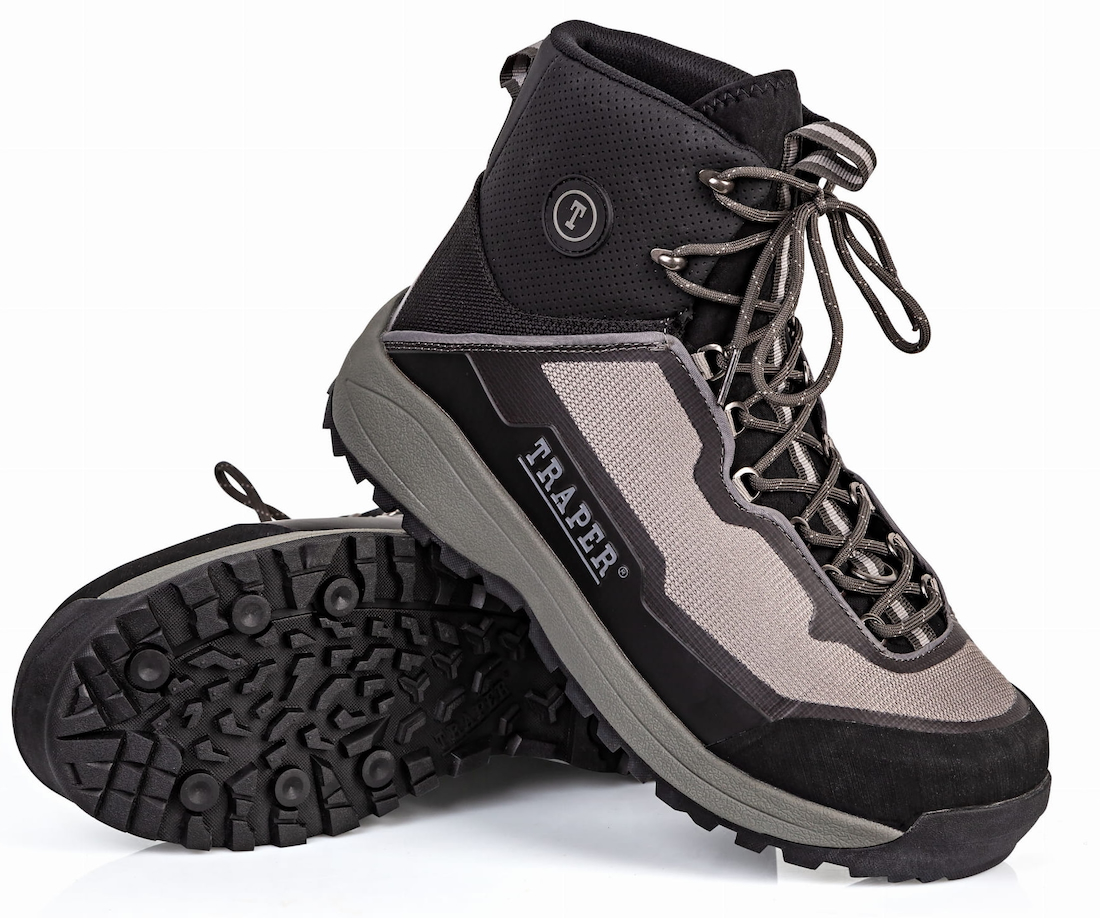 Traper Yukon Pro Wading Boot Rubber Chaussures de wading avec semelle en caoutchouc