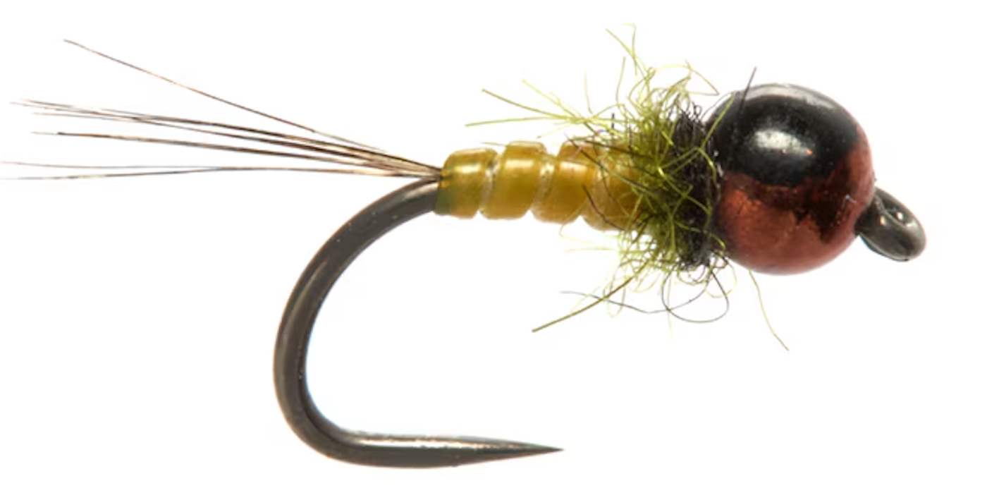 Fulling Mill Juglaret's Dark Olive Baetis Nymphes Barbless