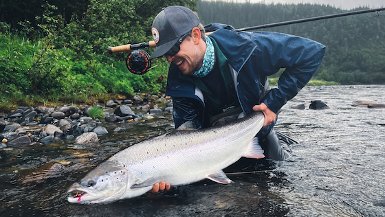 Mouches tubulaires Predator & Salmon Star Flash