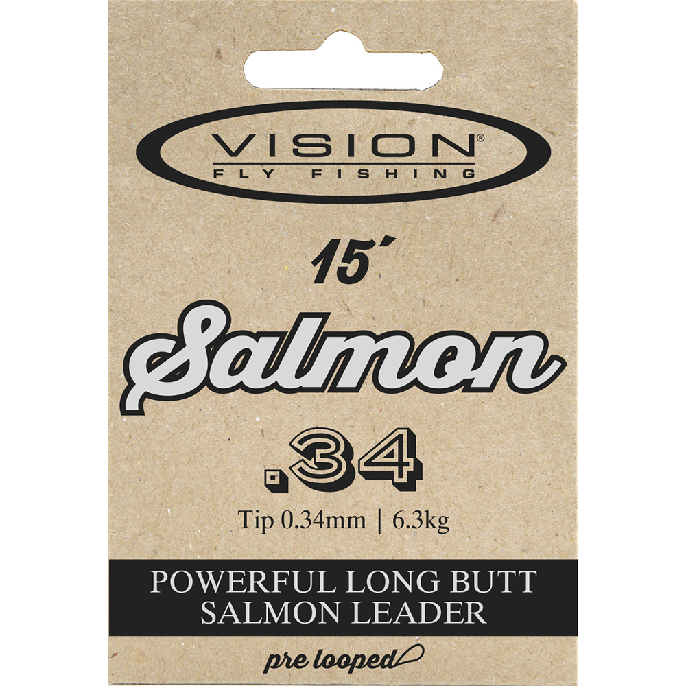 Vision Tapered leader Salmon 15 ft