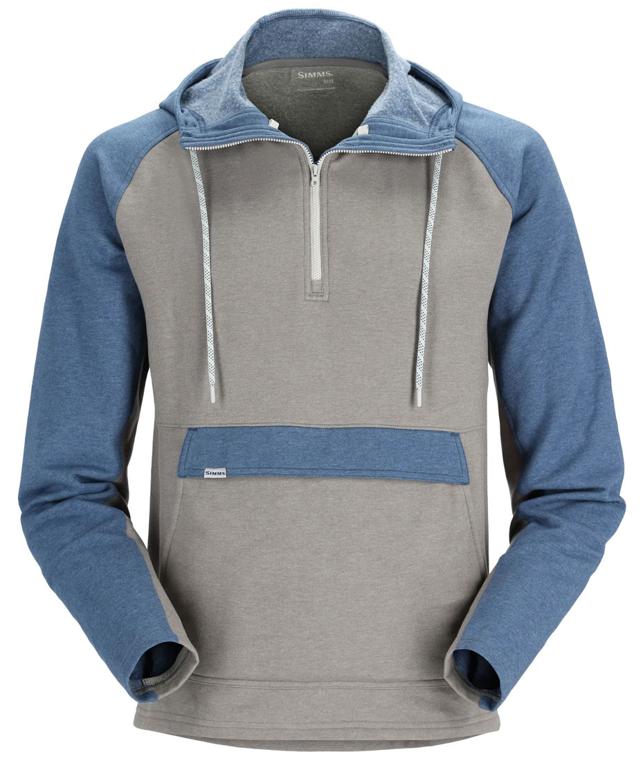 Simms Vermilion Hoody Sweat à capuche steel heather/navy heather