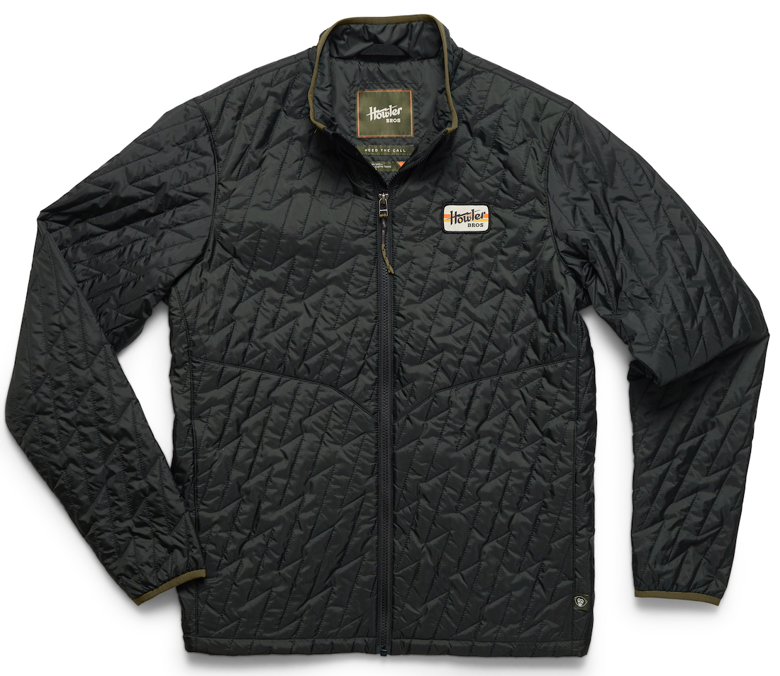 Howler Brothers Veste Voltage Quilted Ultralight PrimaLoft - noir
