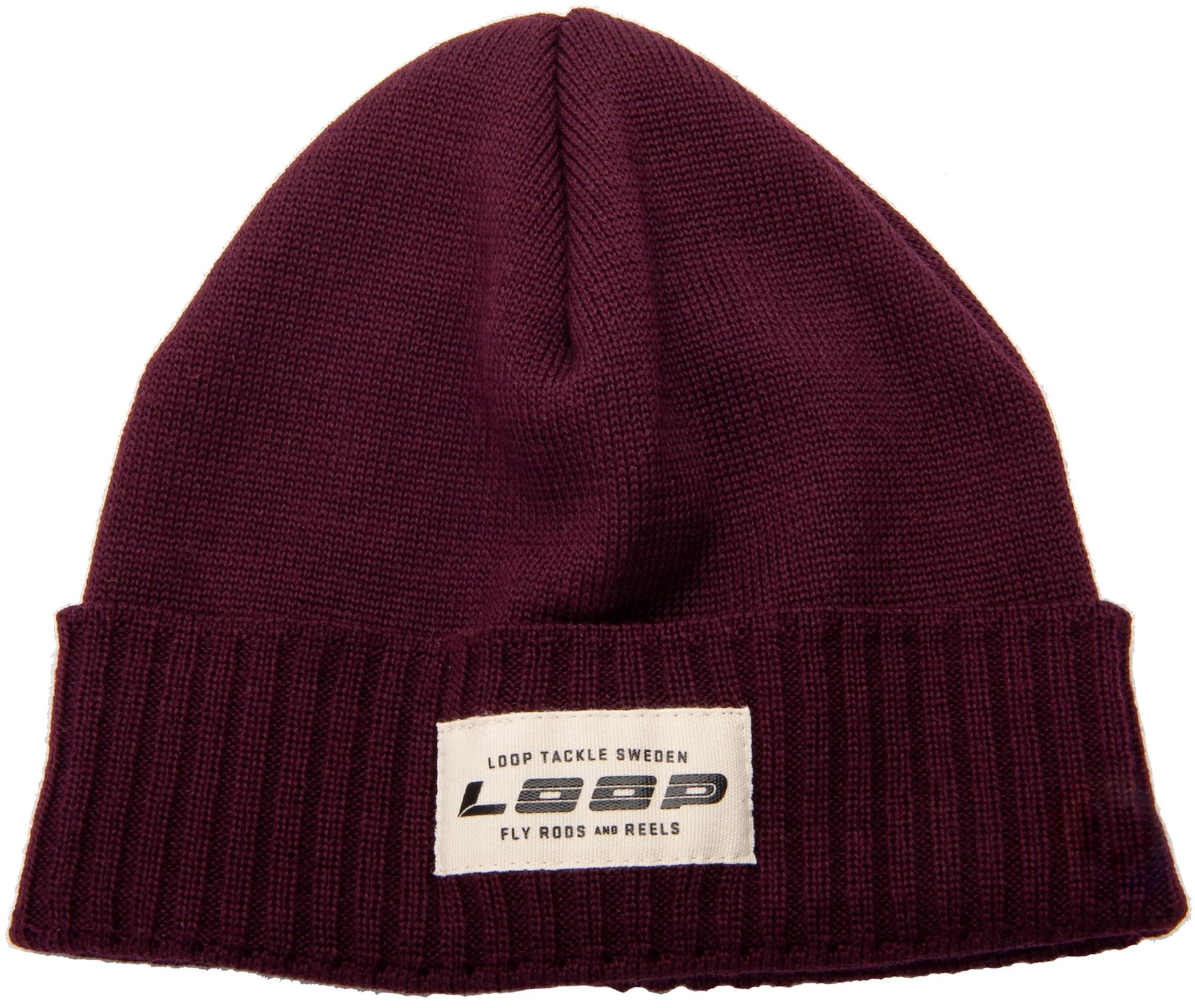 Loop Logo Bonnet Aubergine