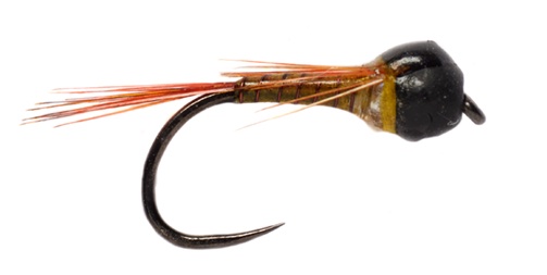 Fulling Mill Nymphes - Tech Junky Perdigon Olive Barbless