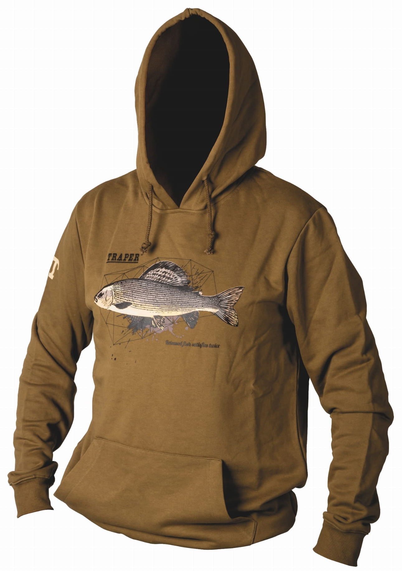 Traper Grayling sweat à capuche nut
