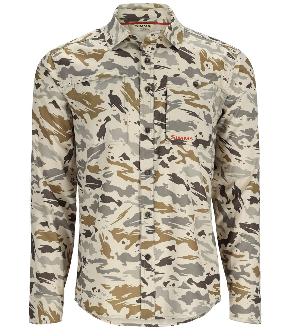 Simms Challenger Shirt chemise ghost camo stone