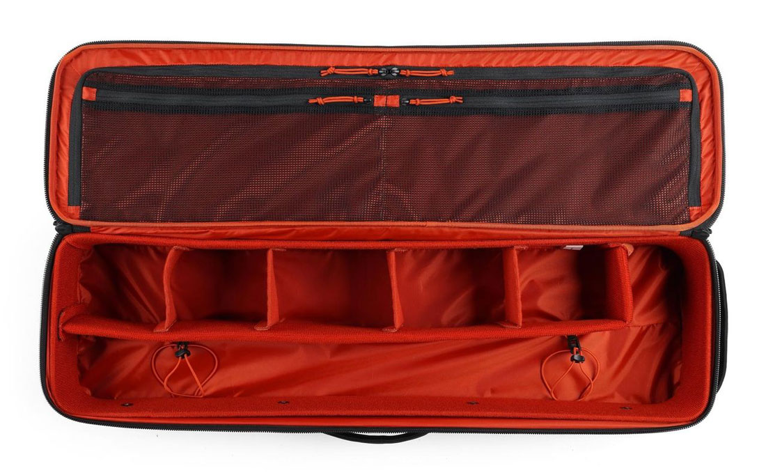 Simms Tailwind Rod & Reel Vault Sac pour cannes et moulinets simms orange