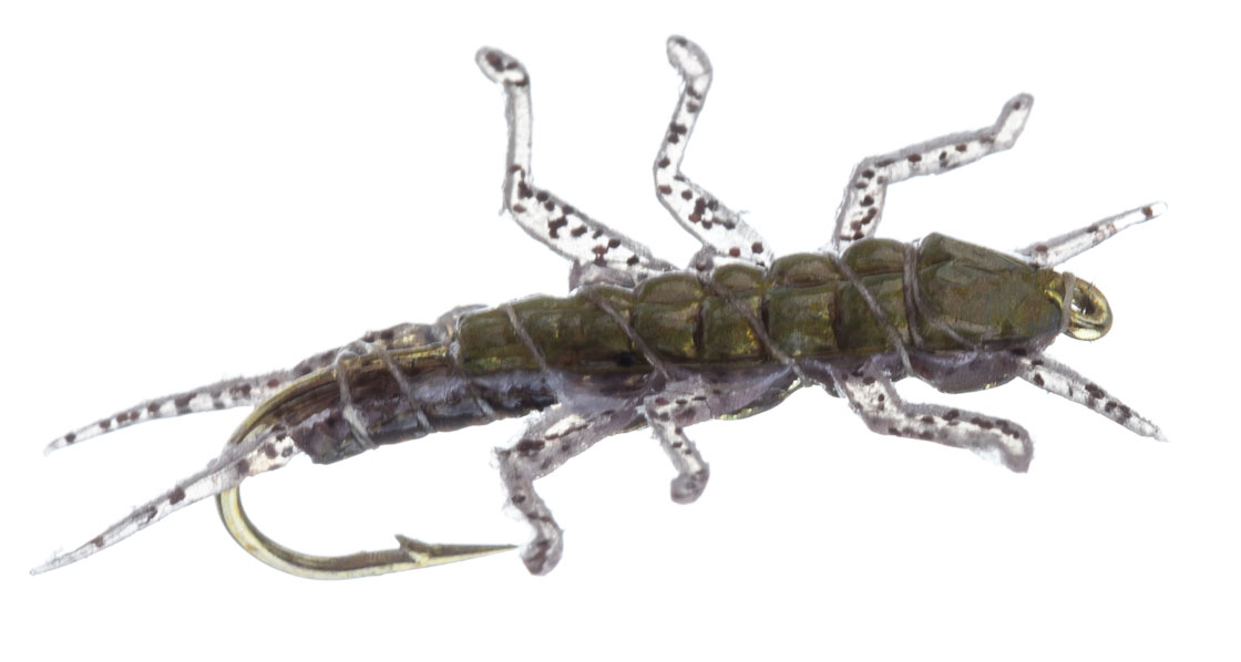 Vania Realistic Stonefly Jig nymphes noir