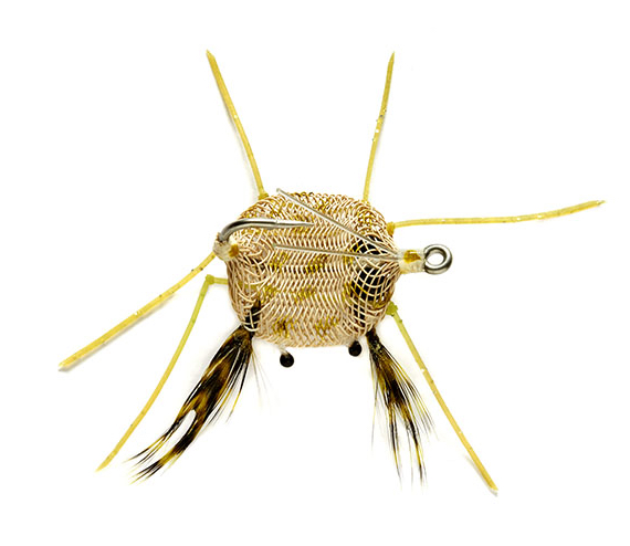 Fulling Mill mouche d'eau salée - Flexo Crab olive weedless