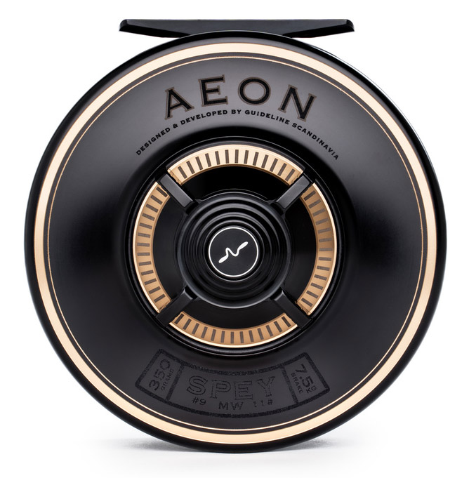 Guideline Aeon moulinets de mouche Black & Gold