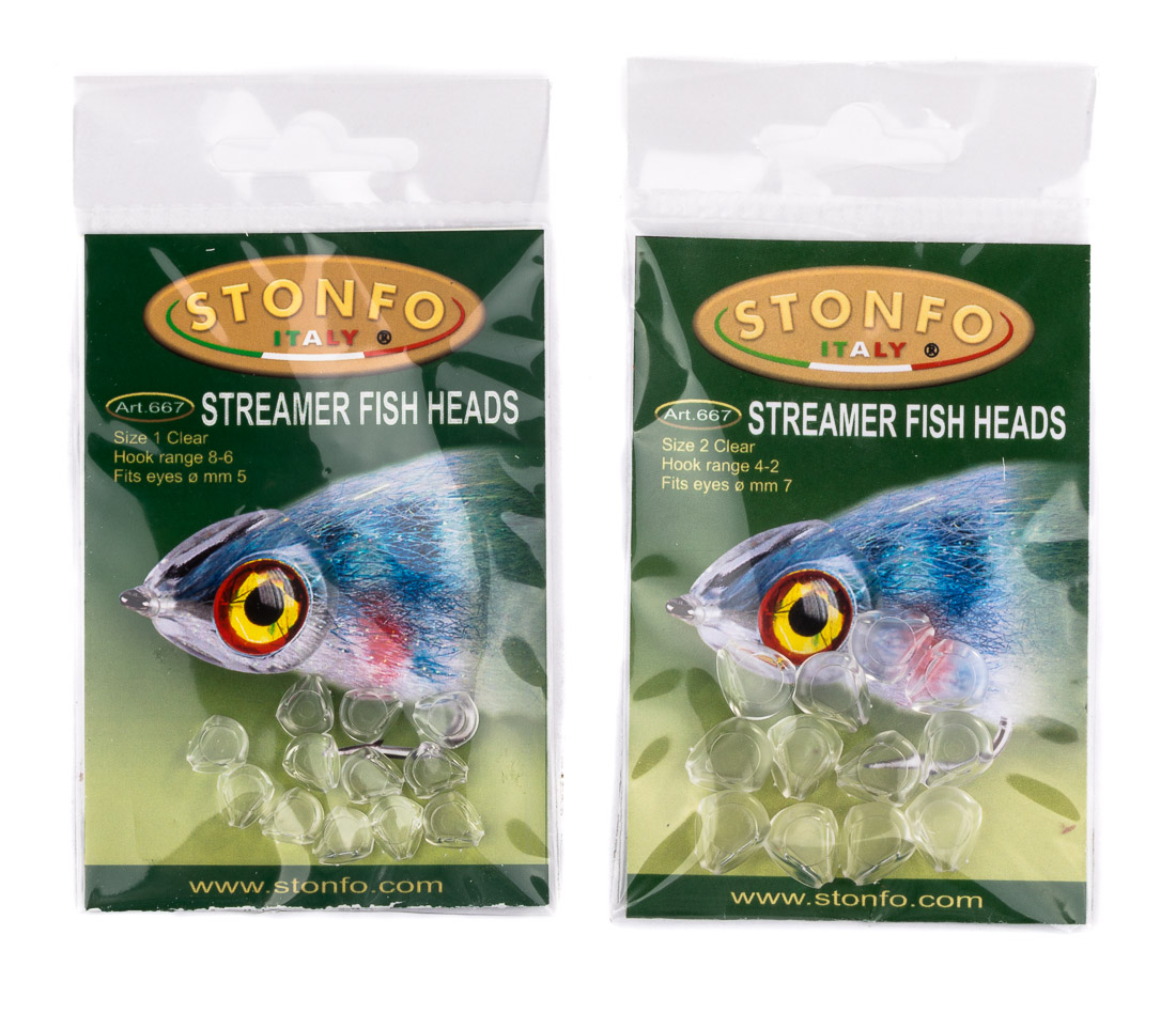 Têtes Stonfo 667/668 Streamer Fish Heads
