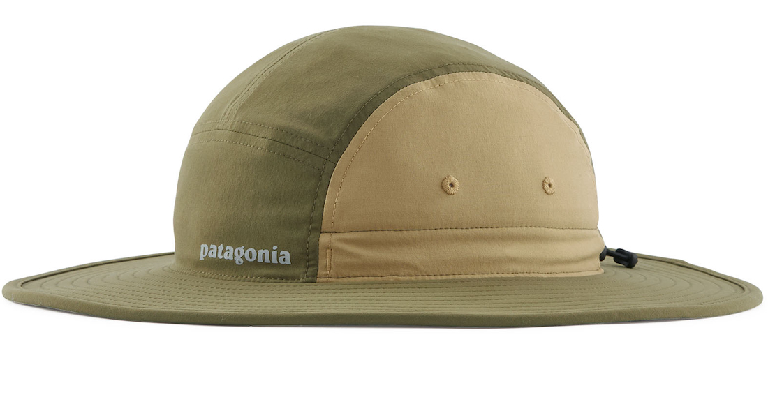 Patagonia Quandary Brimmer Chapeau de soleil avec protection UV TGRN - Tent Green