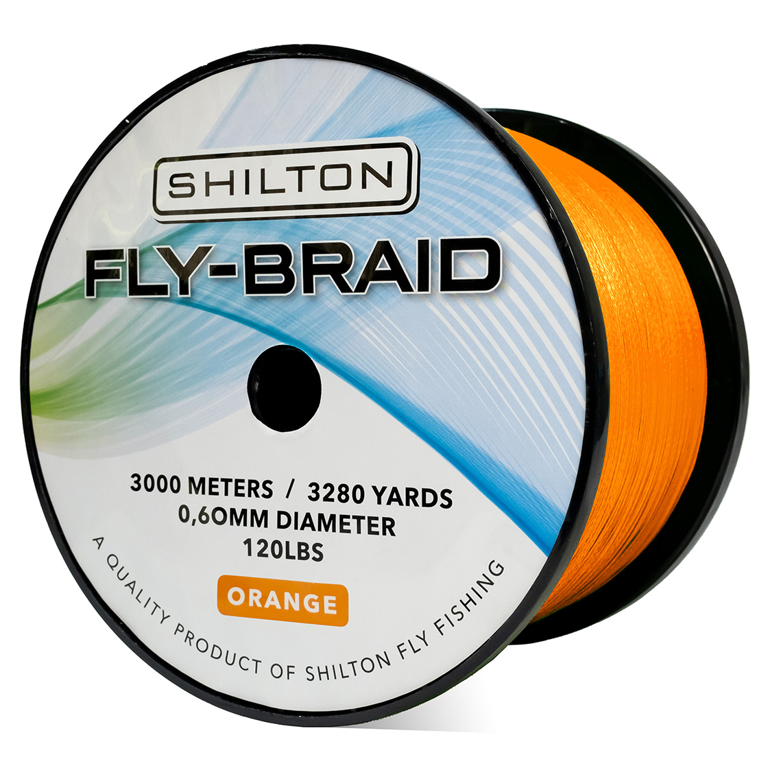 Shilton FLY-X Braid 120lbs backing 3000m grande bobine