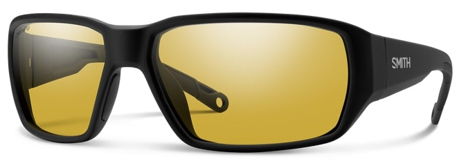 Smith Optics Lunettes polarisantes Hookset Matte Black Low Light Yellow