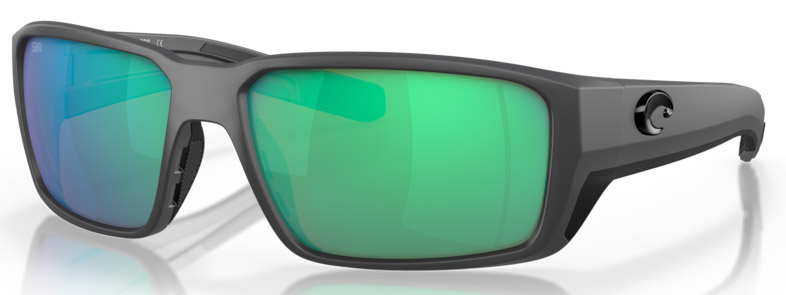 Costa Lunettes polarisantes Fantail Pro - Matte Gray (Green Mirror 580G)