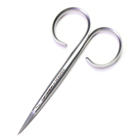 C&F Design TS-1 Tying Scissors Ciseaux de montage courbés