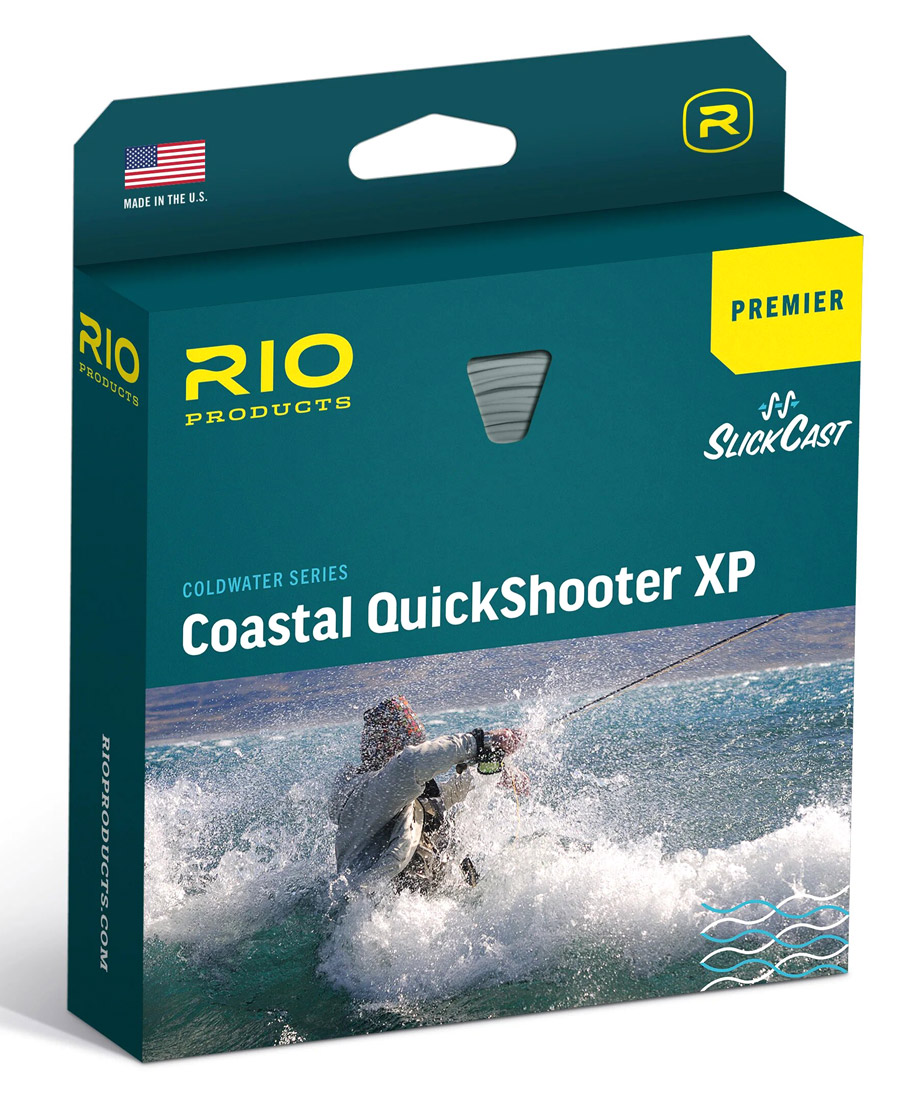 Rio Premier Coastal QuickShooter XP ligne à mouche Clear Intermediate Head