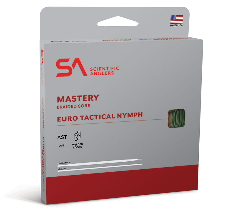 Scientific Anglers Mastery Euro Tactical Nymph Braid Level Ligne à mouche flottante