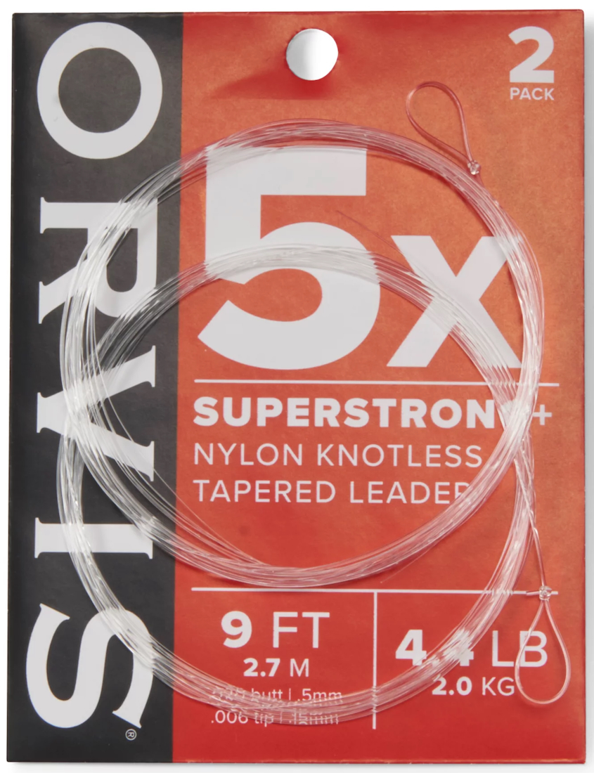 Orvis Super Strong Plus Tapered leader 9 ft bas de ligne 2er Pack