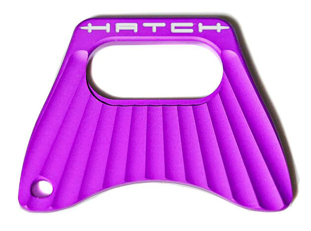 Hatch Fish Tail Bottle Opener Ouvre-bouteille Porte-clés ultra violet