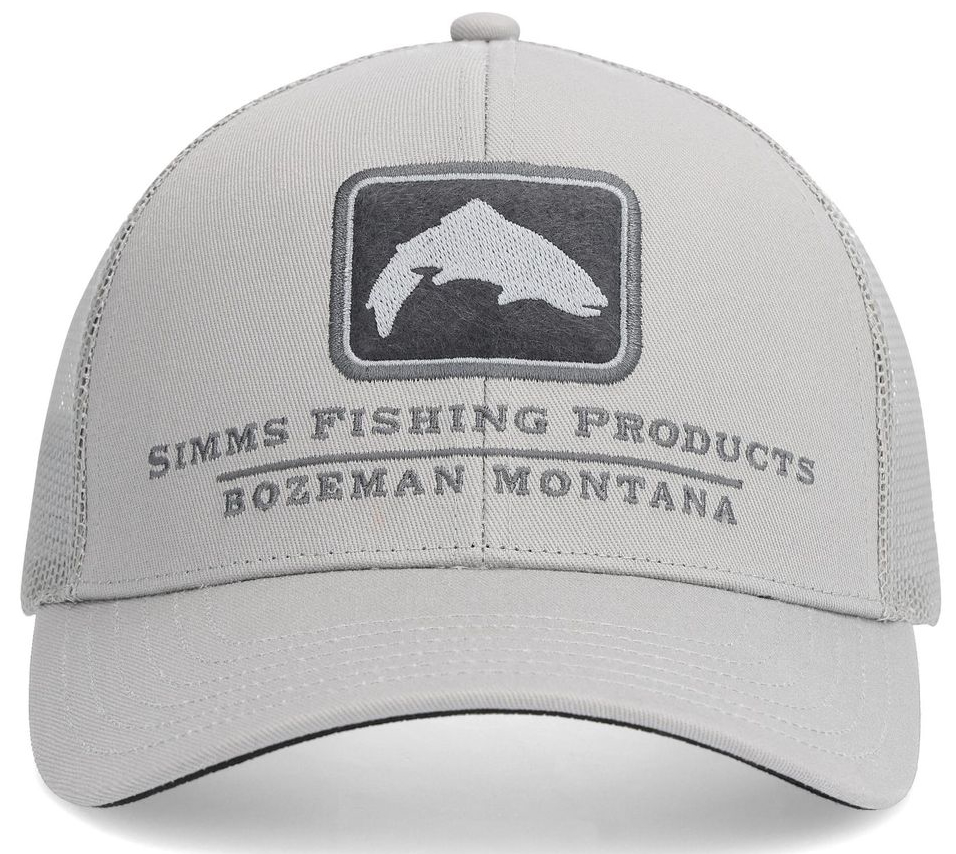 Simms Double Haul Icon Trucker Cap casquette cinder